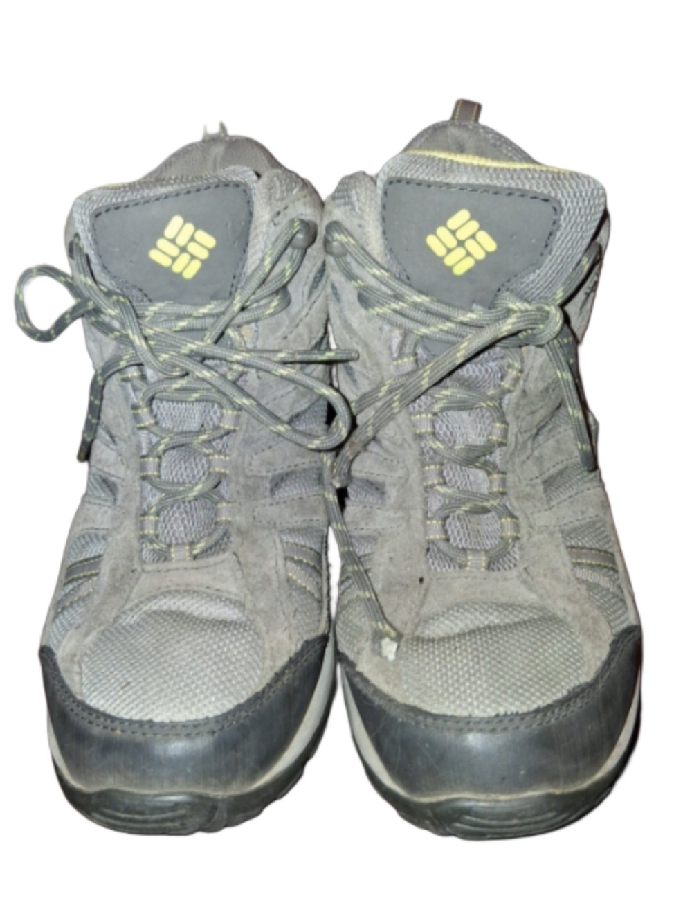 Columbia Women's Size 8.5 Waterproof Hiking Boots Gray Trail Trek Outdoor Shoes